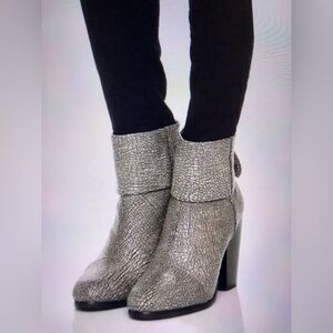 Rag & Bone Classic Leather Newbury Crinkled Ankle Boots